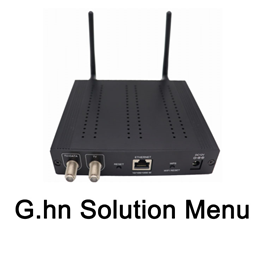G.hn Solution Menu